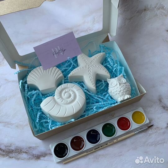 Гипсовые раскраски для детей