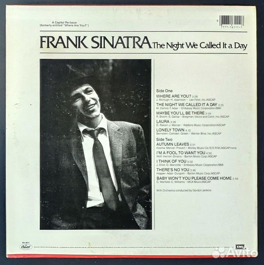 Frank Sinatra – The Night We Called It A Day