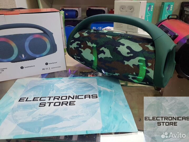 Колонка Джи Би Эль BoomBox 2 Big Light Blue Доста