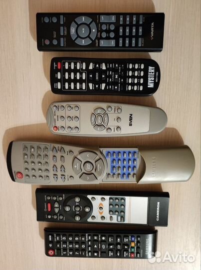 Пульты д/у LG / Samsung / Kenwood / Varta / Sven