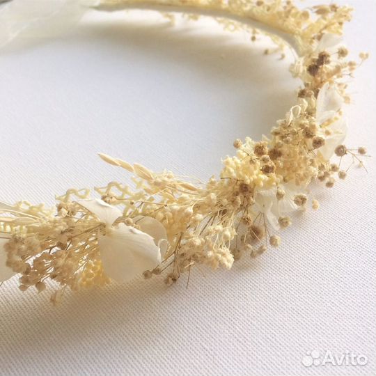 Свадебные ободки, венки