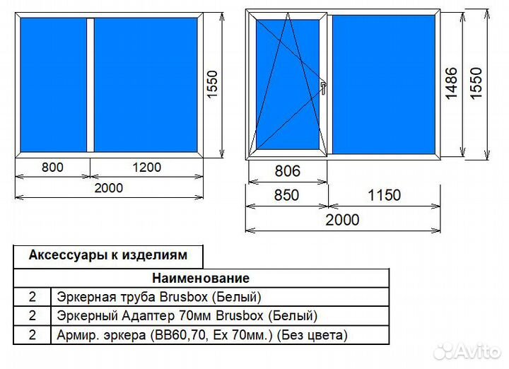 Пвх окна на лоджию