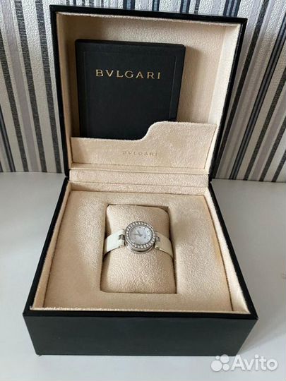 Часы bvlgari с бриллиантами