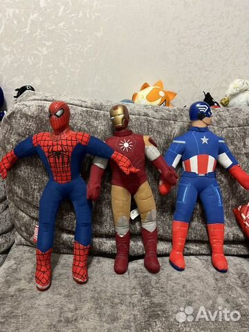 Мягкие игрушки супер герои
