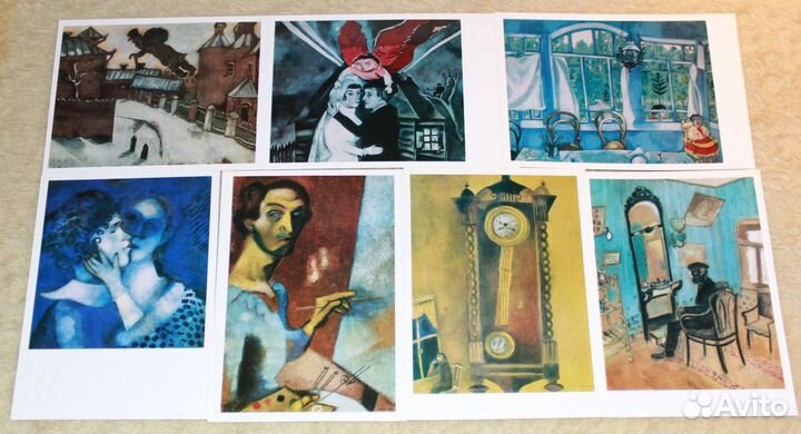 Наборы открыток увеличенного формата