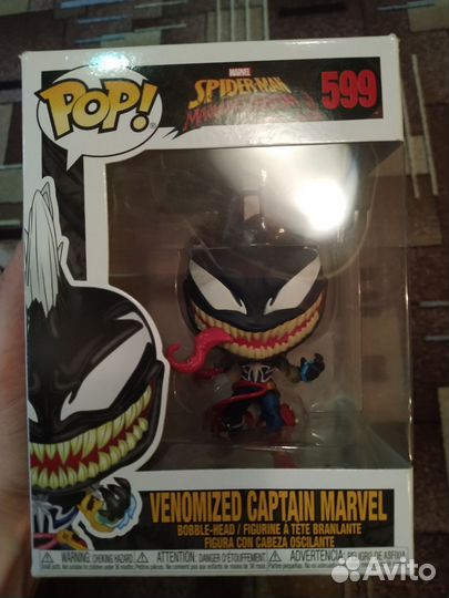 Funko POP Marvel Venomized Captain Marvel