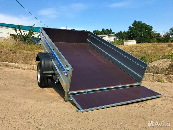 Прицеп 2,5х1,56х0,5 Кремень тент0,3м