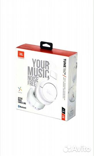 Наушники JBL T760 NC White