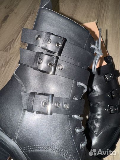 Новые ботинки кожа