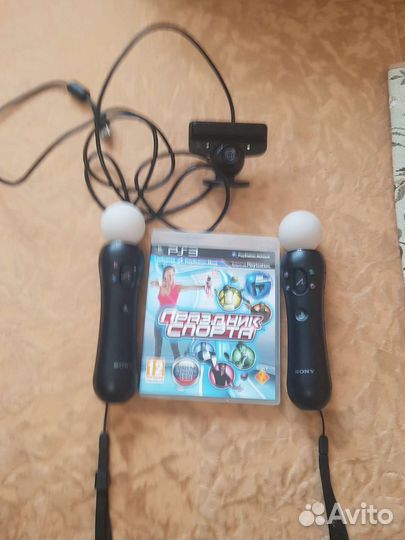 Sony playstation 3 move и playstation eye камера