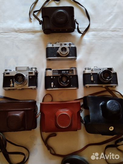 Старенькие фотоаппараты