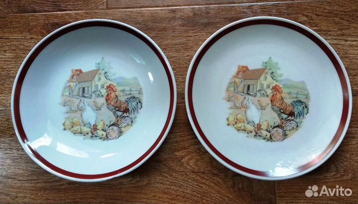 Детский фарфоровый набор, Kahla, ГДР, 1970е гг