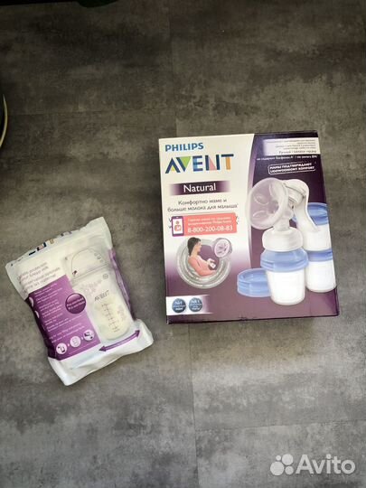 Молокоотсос avent ручной