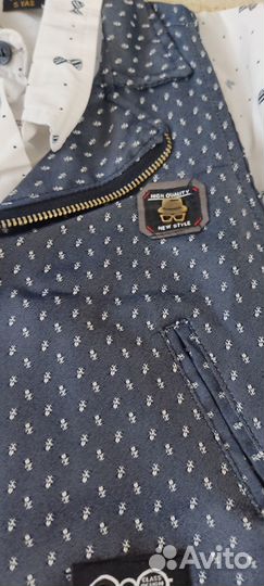 Рубашка и жилетка для мальчика 4 года