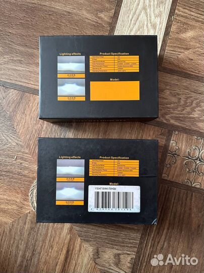 Автомобильные светодиодные мини линзы H7