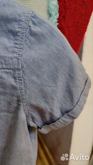 Рубашка на мальчика 134 короткий рукав