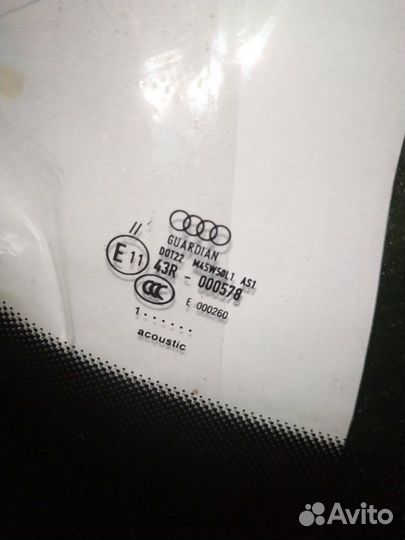 Стекло лобовое Audi A6 C7 4G cgwb 2012