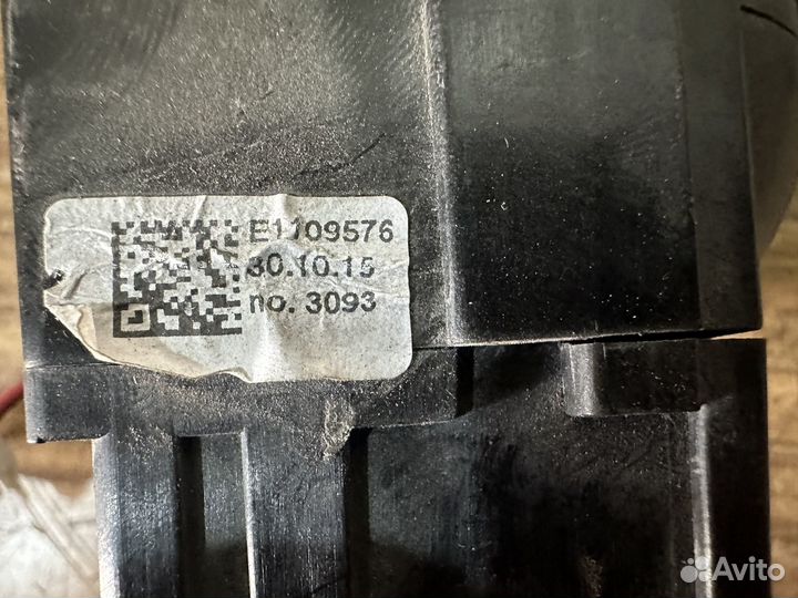 Переключатель поворотов renault logan 2