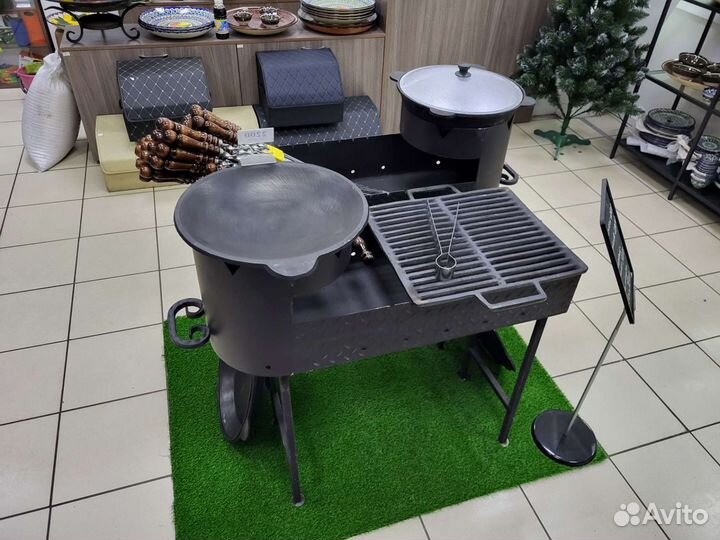 Мангал с подказанником, толщина металла 3мм