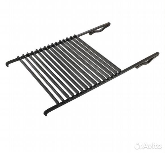 Мангал с чугунной казаном