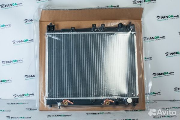 Радиатор охлаждения Toyota Vitz NCP10 99- 1.3-1.5л