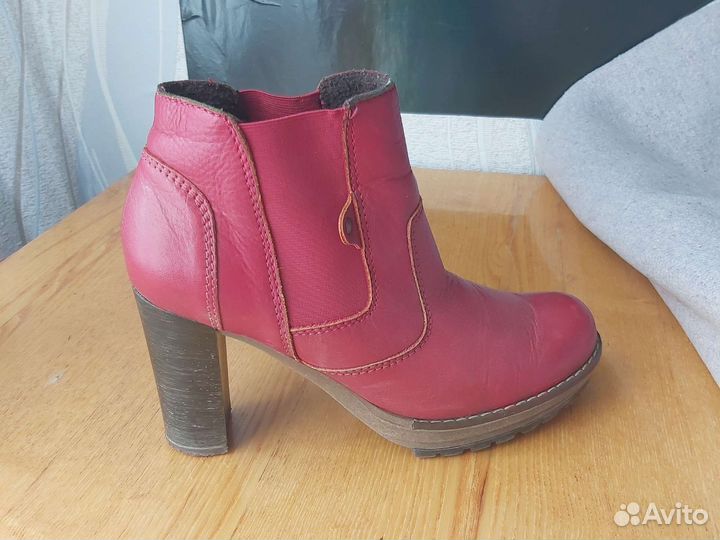Ботильоны женские 38 размер натуральная кожа