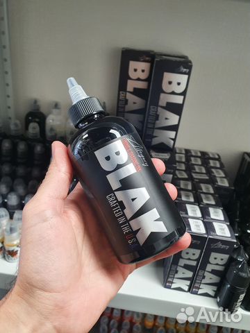 Черная краска для тату