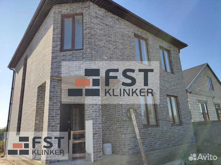 Гибкий кирпич на сетке с защитной пленкой