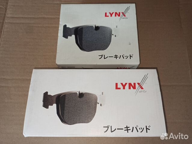 Тормозные колодки BD-3625 и BD-3626 lynxauto