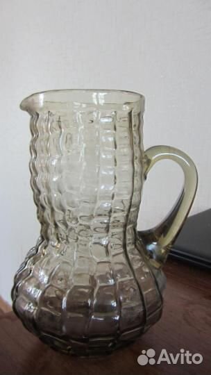 Кувшины, графины, вазы для цветов- стекло СССР