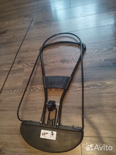 Шезлонг детский розовый