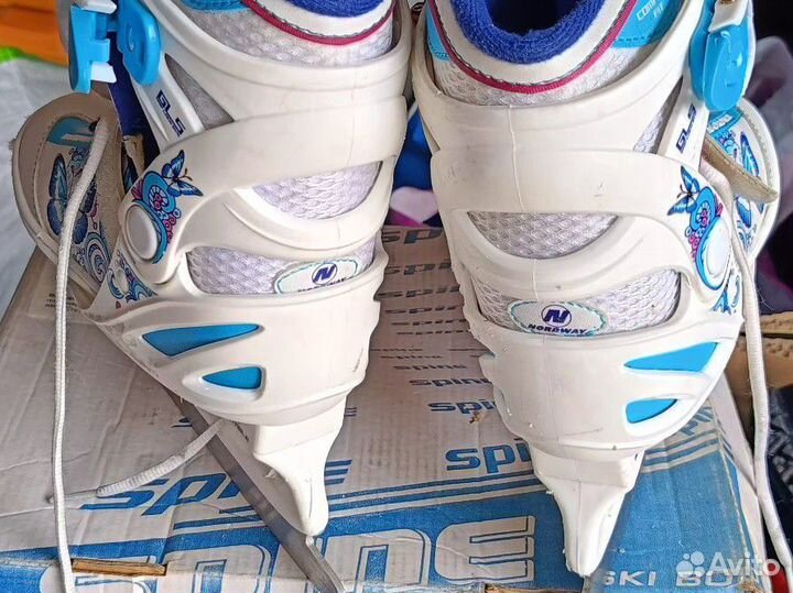 Коньки фигурные 26-31 и 32 профессиональные