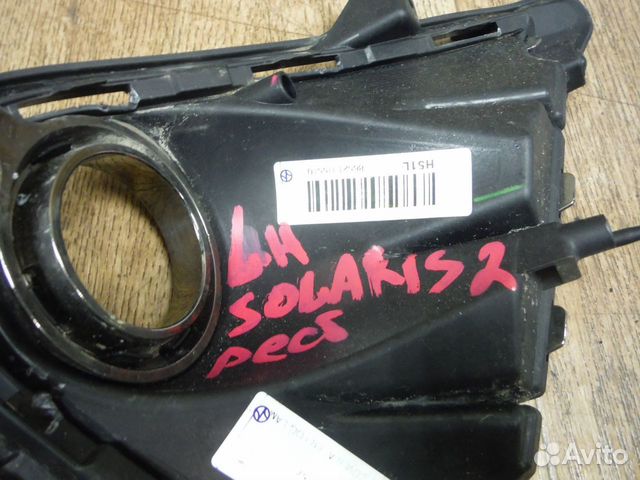 Накладка правая птф Hyundai Solaris 2021