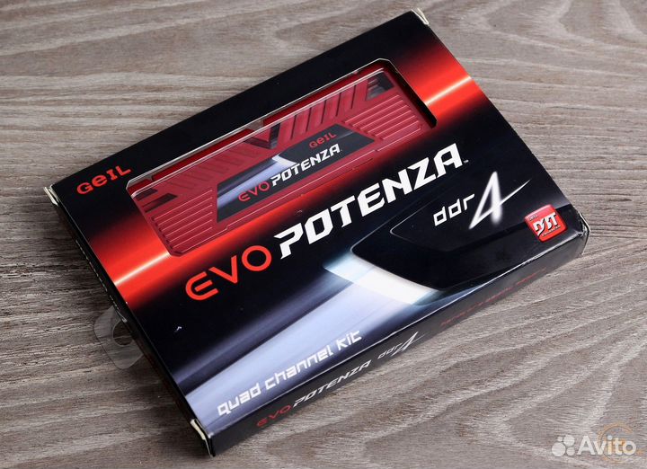Оперативная память GeIL EVO potenza 16 гб DDR4 266