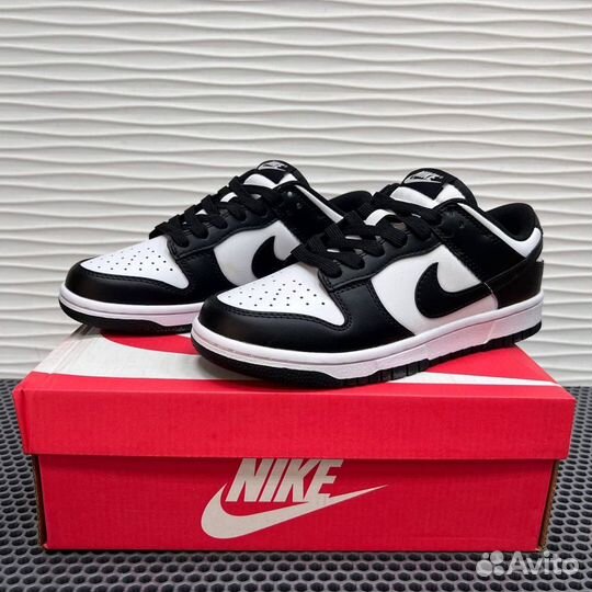 Кроссовки Nike sb dunk low black/white