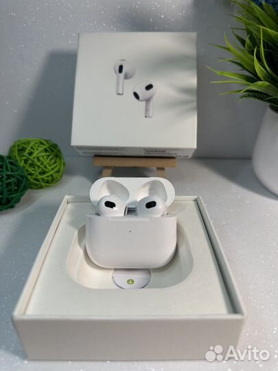 Airpods 3 + гарантия и бесплатная доставка