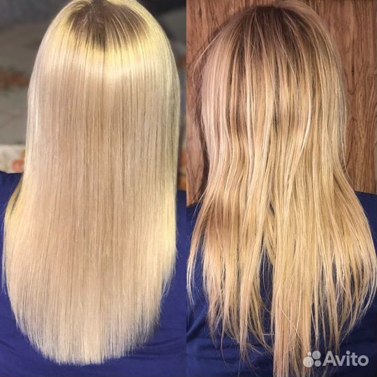 Кератиновое выпрямление, ботокс для волос