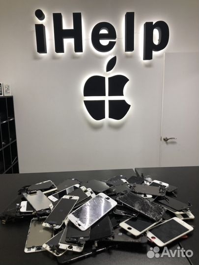 Замена переднего стекла на Apple iPhone 6 7 8 X 11