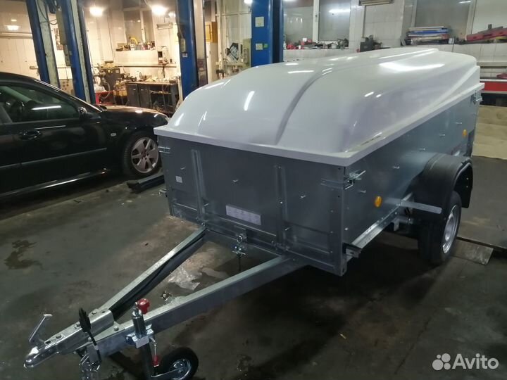 Легковой Прицеп Трейлер с пластиковой крышкой