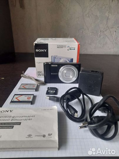 Компактный фотоаппарат sony cyber shot dsc-w810