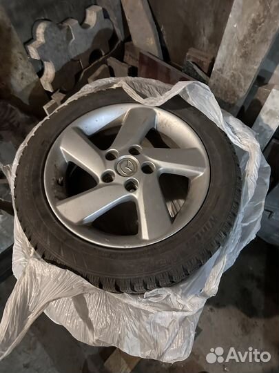 Литье на зимней резине р16