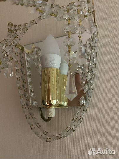 Бра настенный хрусталь