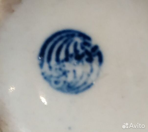 Ваза перламутровая фарфор, пепельница СССР