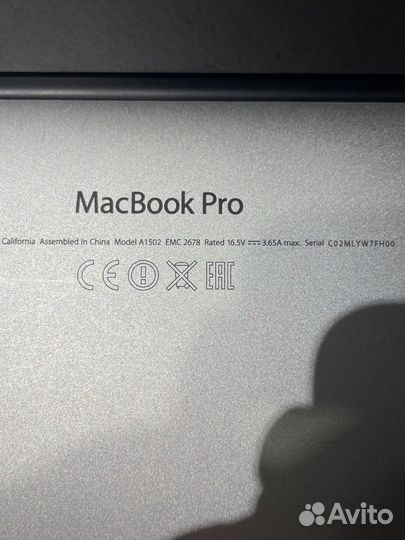 Apple MacBook Pro 13 A1502 2013