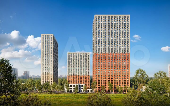 3-к. квартира, 72,6 м², 22/33 эт.