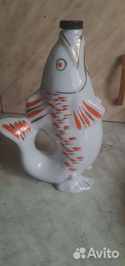 Фарфоровые статуэтки рыба