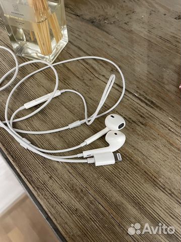 Наушники apple earpods lightning оригинал купить в Москве | Электроника ...