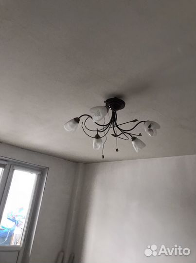 Люстра потолочная подвесная бу