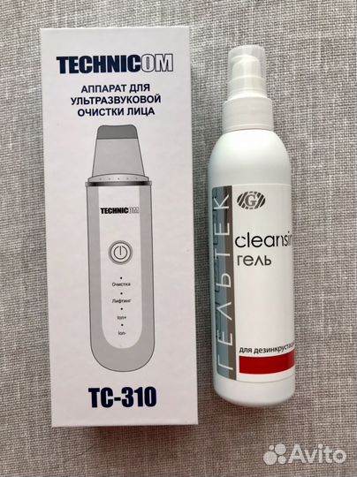 Ультразвуковая чистка лица 4в 1 