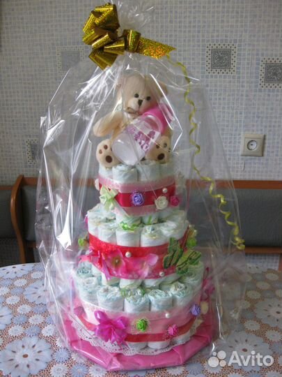 Торт из памперсов